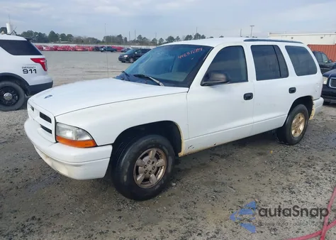 2002 Dodge Durango Sport from USA, damaged, VIN 1B4HR38N92F173183